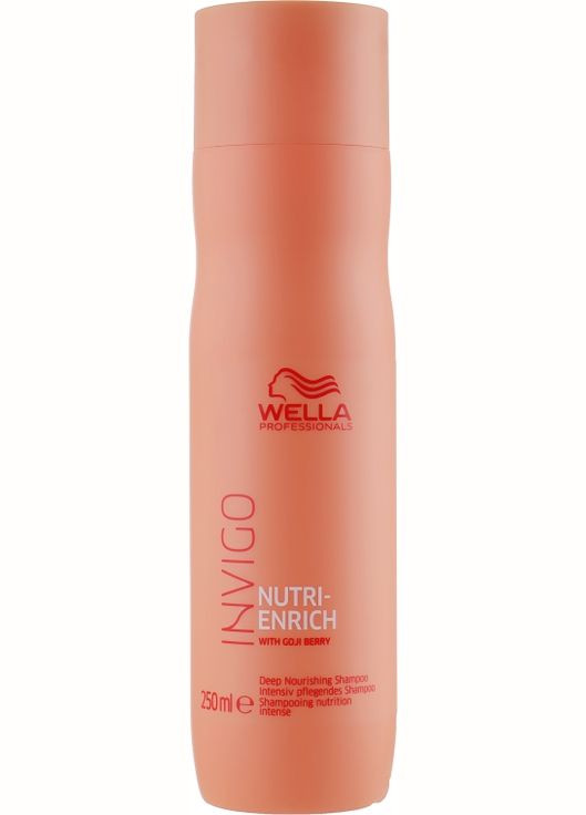 Шампунь с ягодами годжи, питательный Invigo Nutri-Enrich Deep Nourishing Shampoo 1000ml (491203-29382) Wella Professionals (368616115)
