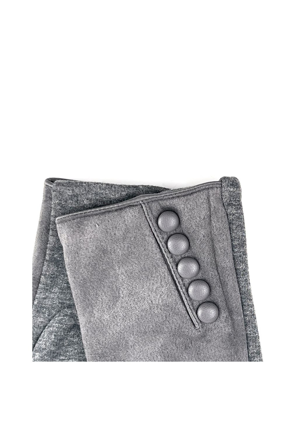 Перчатки Smart Touch женские комбинированные серые LuckyLOOK 670-717 (290278403)