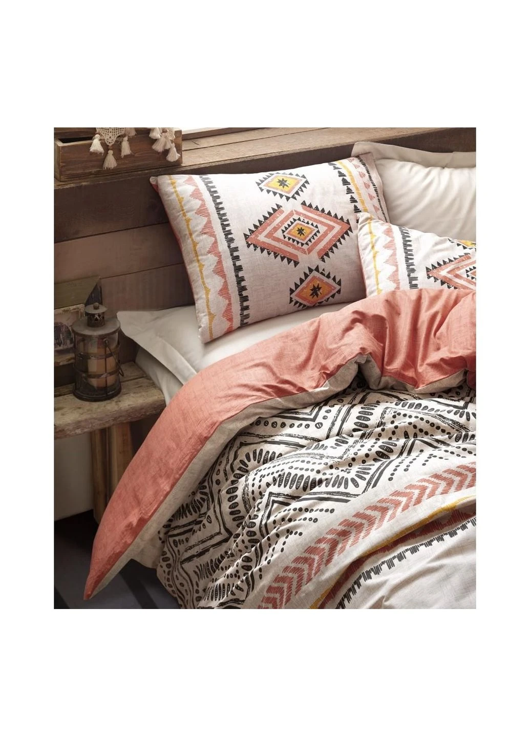 Постельное белье ETHNIC FELIX двуспальное - евро Cotton Box (380928675)