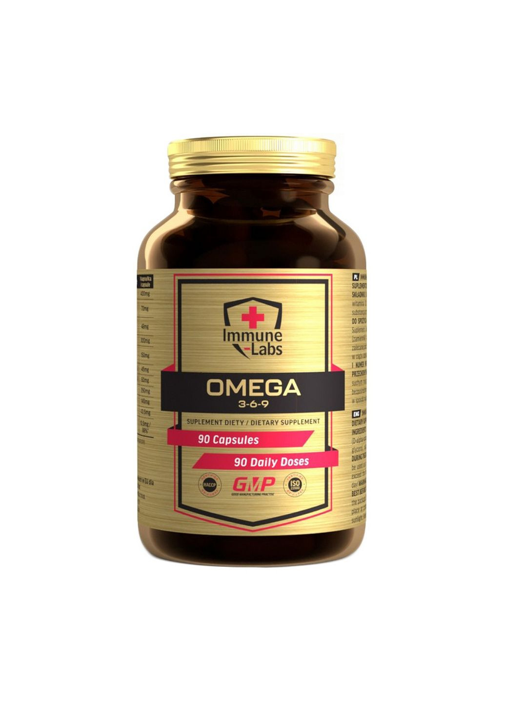 Жирні кислоти Omega 3-6-9, 90 капсул Immune Labs (315870826)