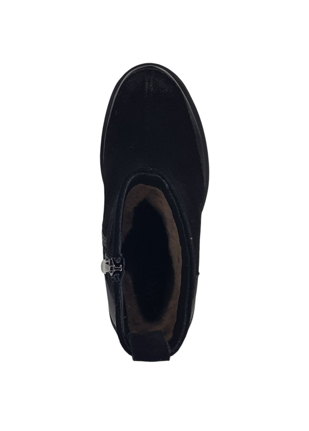 Черные зимняя зимние ботильоны Wollen