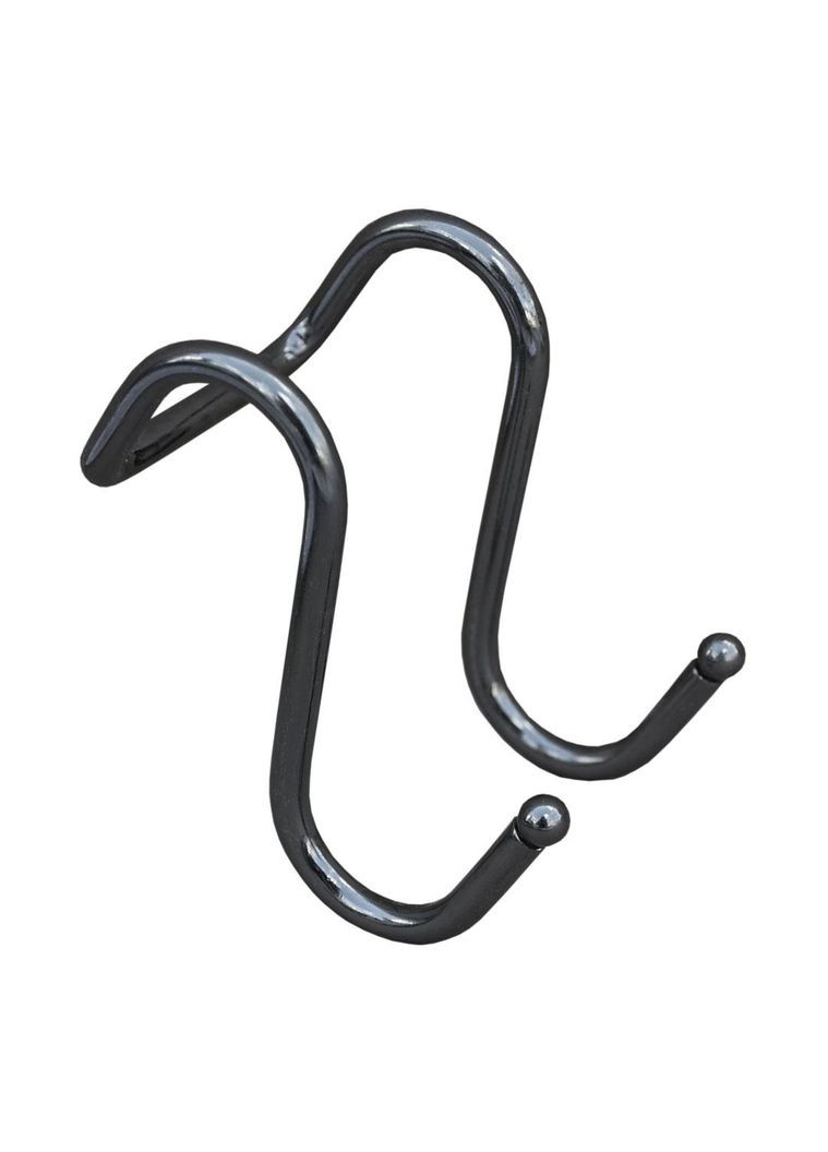 Гачок на рейлинг подвійний, навісний, нікель чорний (YJ-G311 A NF) Lemax (338189171)