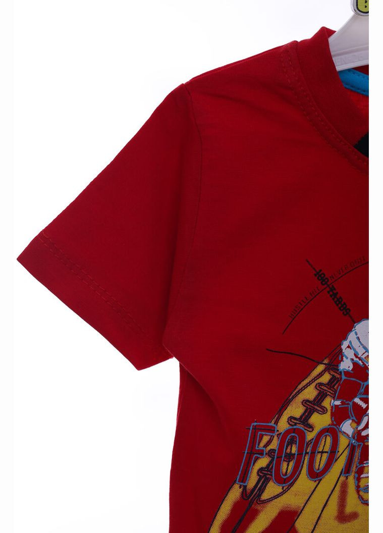 Футболка для хлопчика баскетбол червона 86 см (38138) BABYKROHA (354301023)