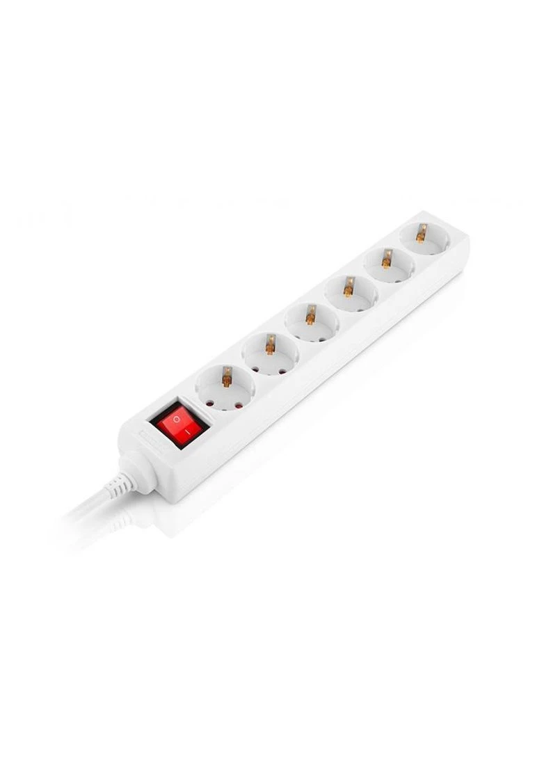 Фільтр живлення RS-6 Protect M 5м Білий (EL122300035) Real-El (400426893)
