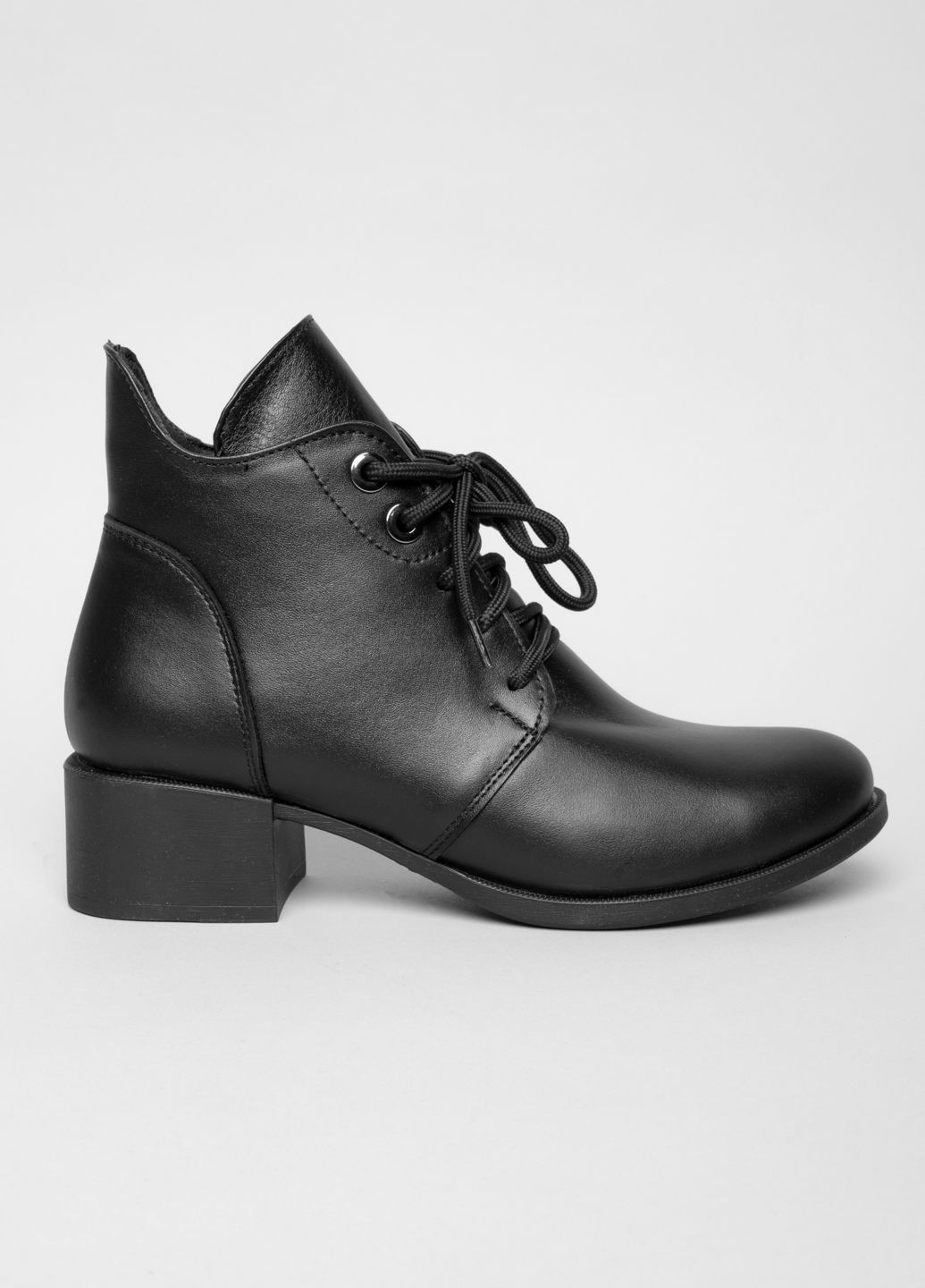 Черевики жіночі шкіряні 353 чорні 344564 Power (305822728)