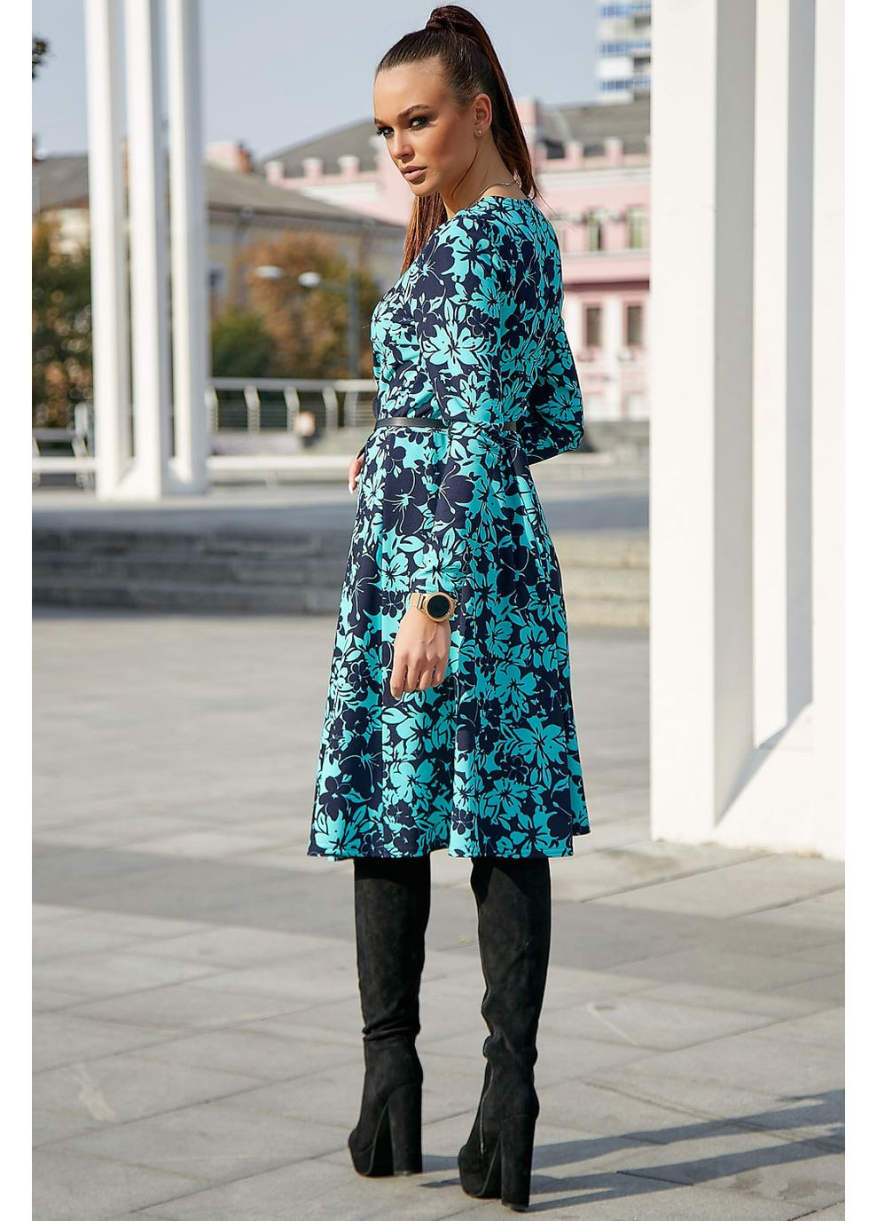 Синя сукня 1244.3774 Seventeen