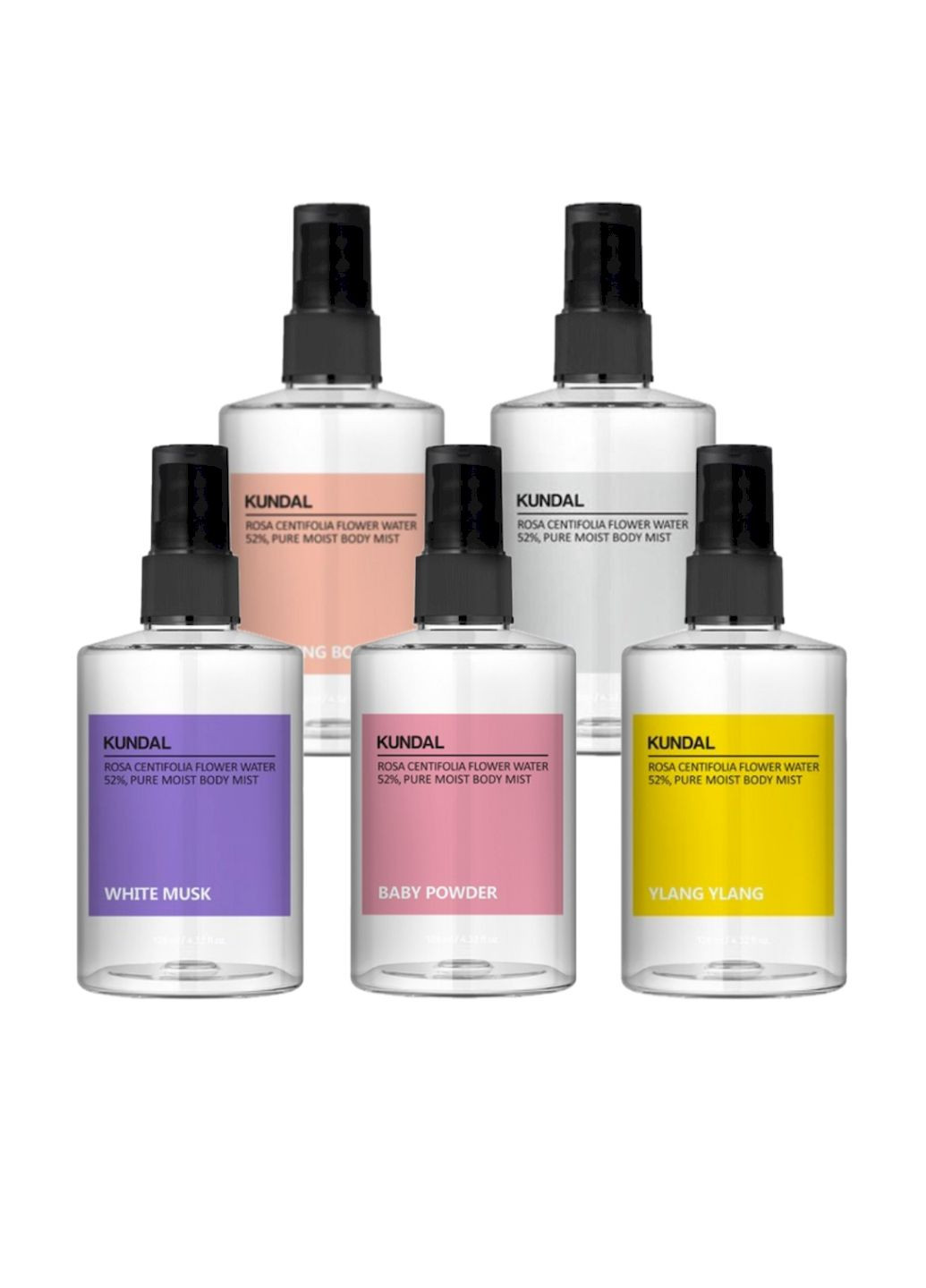 Спрей для тіла Pure Moist Body Mist Acacia Moringa парфумований "Акація Морінга" 128 мл Kundal (331155560)