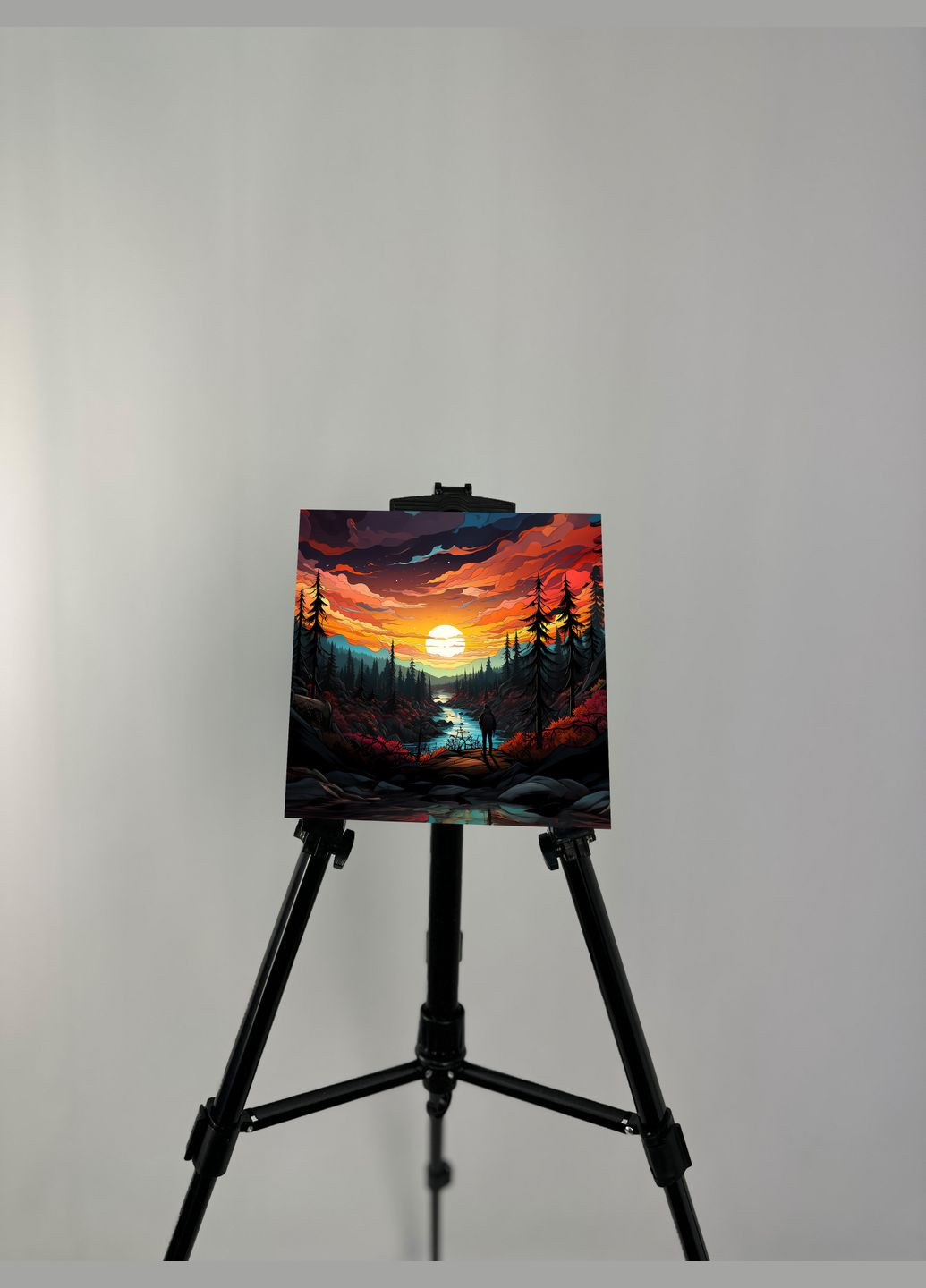 Картина на металі з принтом "Природа", (1734) Hand Made (358897578)