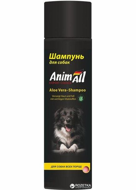 Шампунь для собак всех пород с АлоэВера Aloe Vera Shampoo, 250мл AnimAll (278308063)