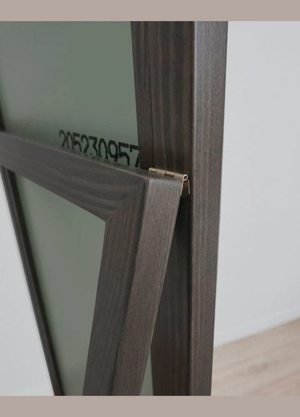 Дзеркало підлогове в дерев'яній рамі в повний зріст Шварц 170х50 см W.W.STYLE (327053309)