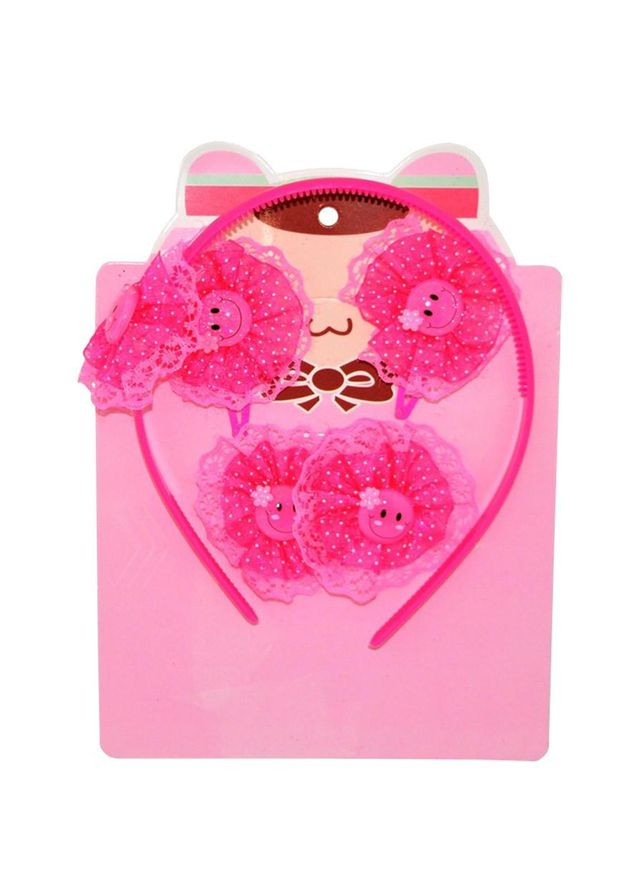 Дитячий набір для волосся "Смайл" 0105-012-4 No Brand (330018627)