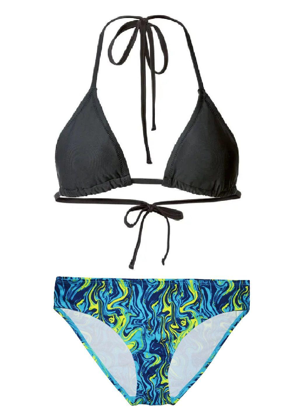 Комбинированный летний купальник раздельный Esmara