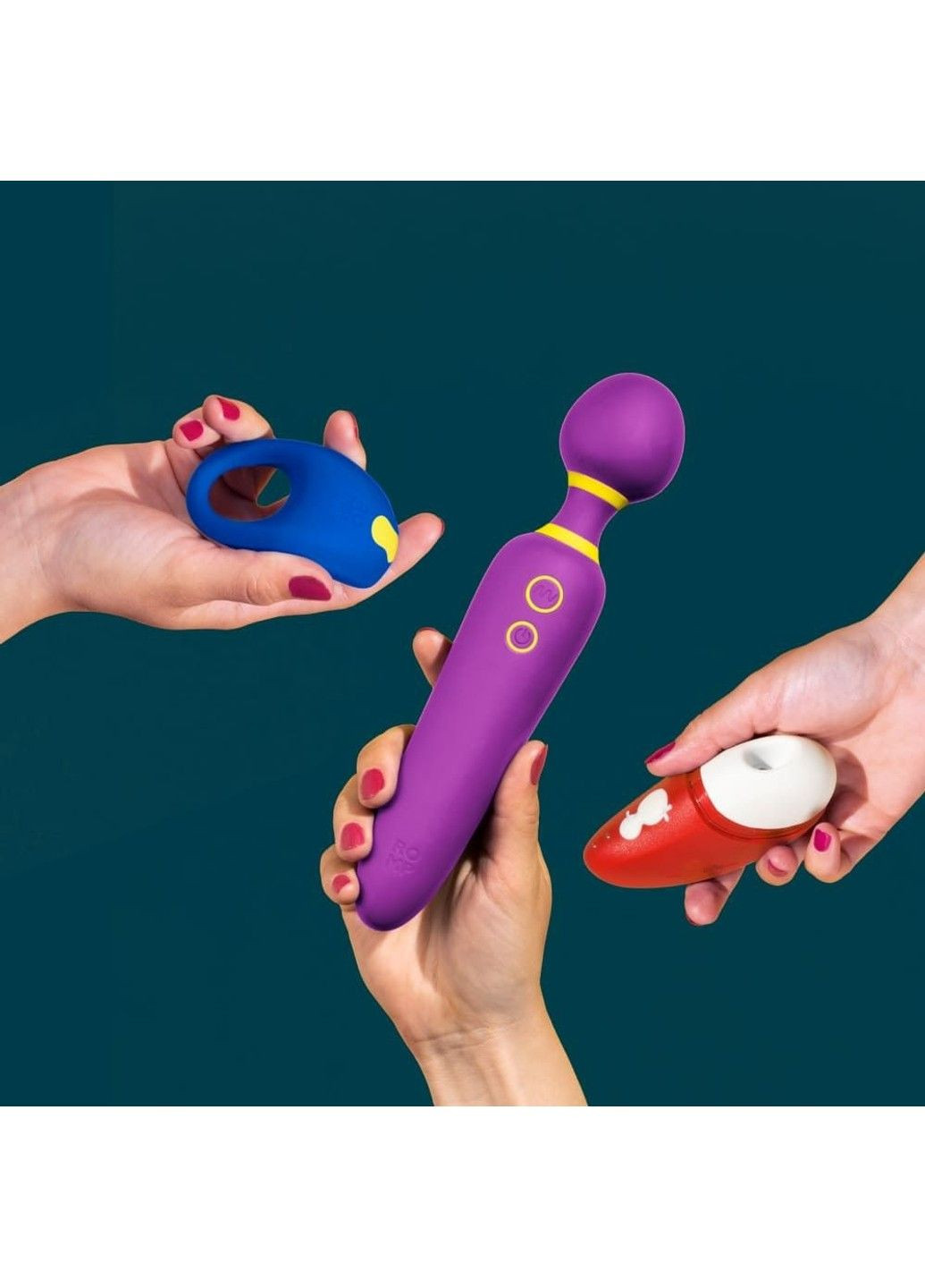 Набір секс-іграшок для пари Pleasure, 3 іграшки Romp (289784217)