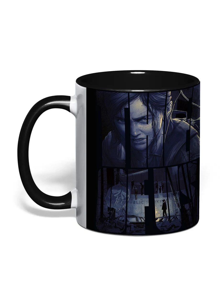 Чашка з друком "The last of us/Останні з нас" №5 330 мл (колір чорний) (44103) No Brand (401861023)