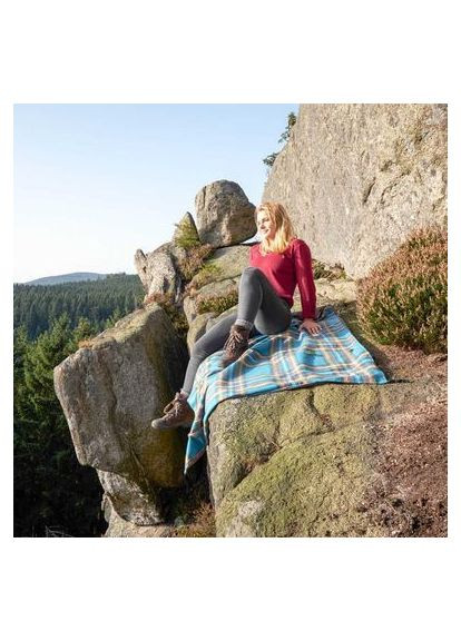 Туристичний килимок для пікніка Scotty M Petrol/Grey (243101) (DAS303238) Uquip для пікніка Scotty M Petrol/Grey (243101) (366105790)