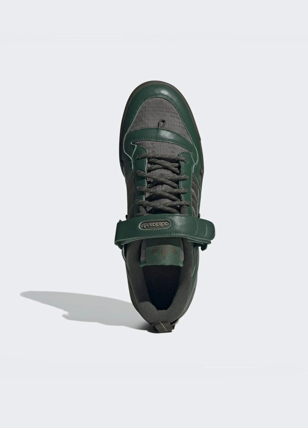 Темно-зеленые демисезонные кроссовки adidas Forum 84 Camp Low