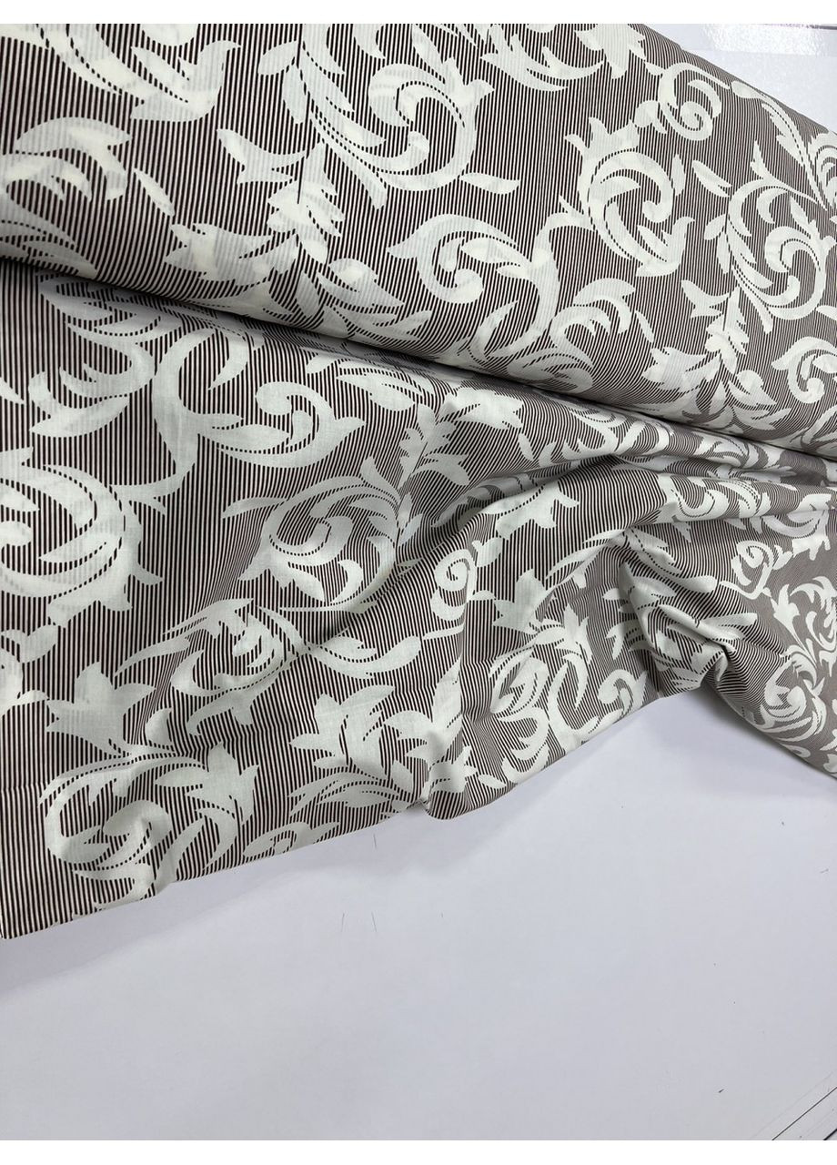 Постільна білизна Загадка коричнева, бязь Полуторний Комфорт-текстиль (354823362)