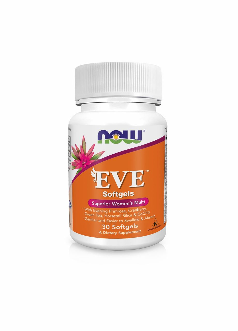 Витамины для женщин Ева Eve Women's Multi Softgels, 30 капсул Now Foods (346086657)