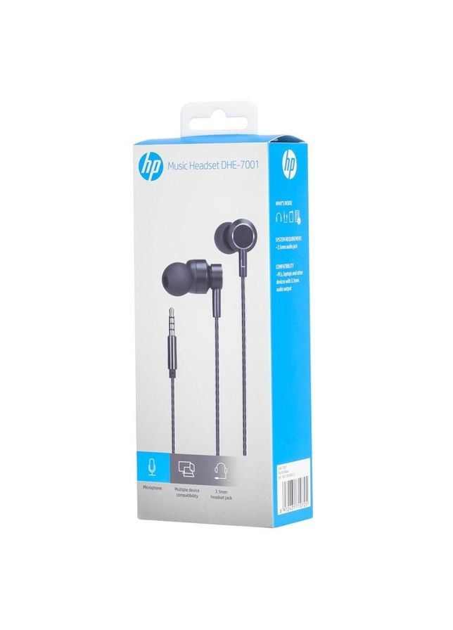 Наушники с микрофоном DHE-7001 (мобильная гарнитура) HP (352528420)