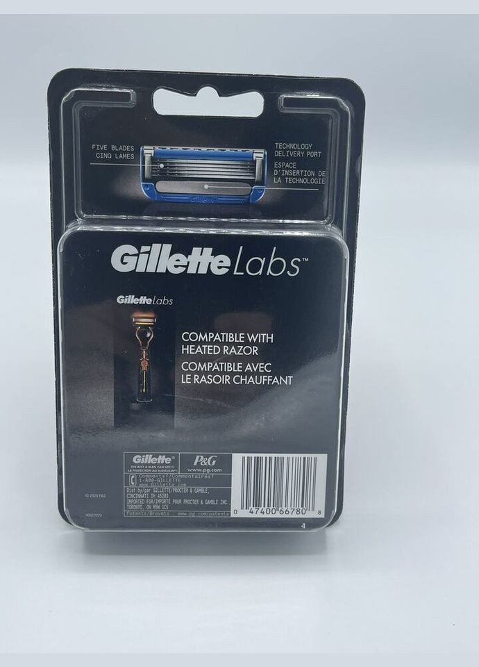 Змінні касети для бритвенного станка з підігрівом Labs Heated Razor 8 шт Gillette (280927321)