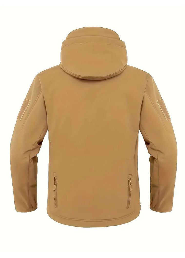 Мужская Ветрозащитная Куртка, Тактическая Куртка с Молниями L No Brand (368575638)