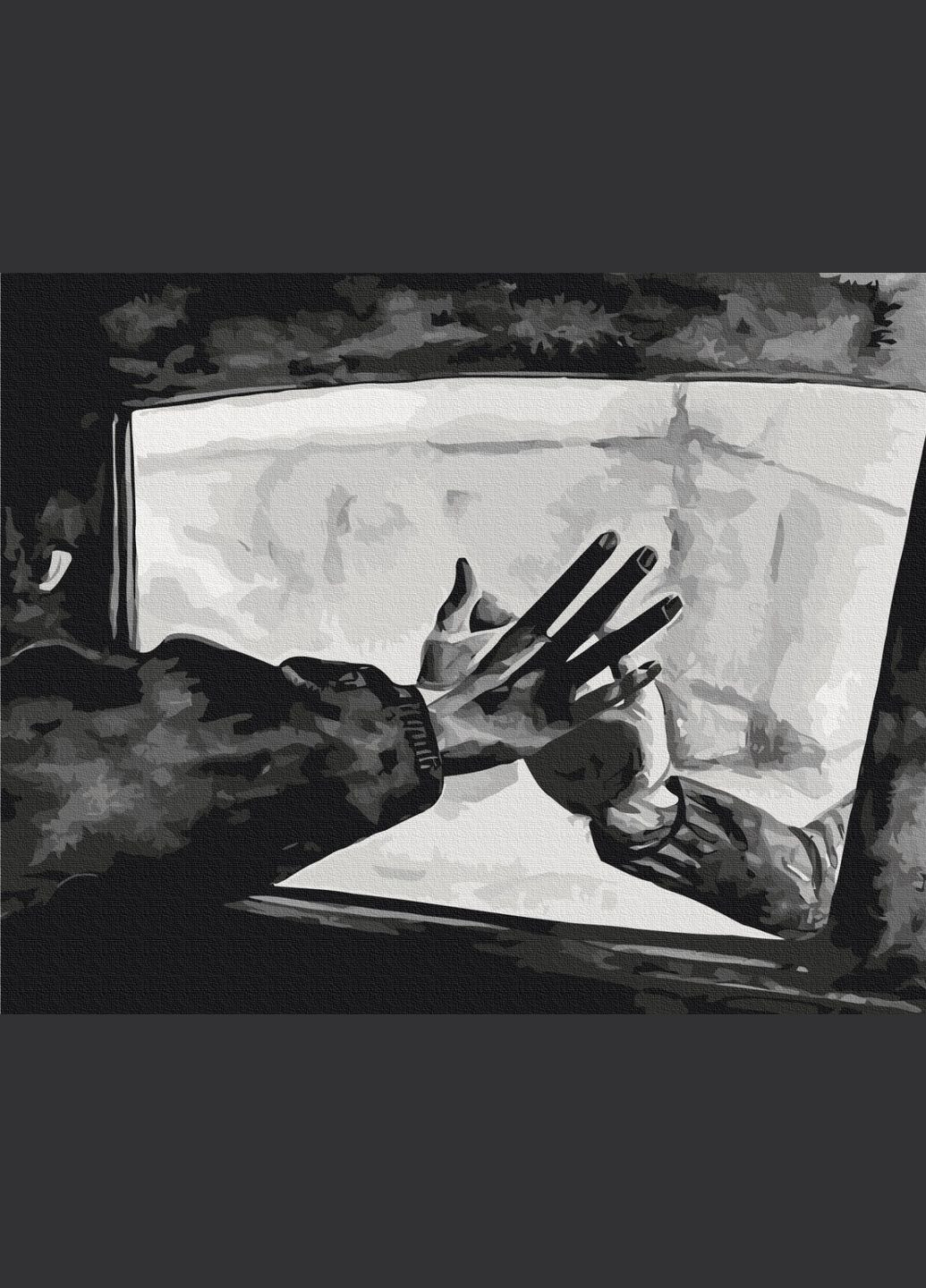 Картина по номерам " Язык тела 4 © Anna Esthete " 48x60 см Brushme (371804661)