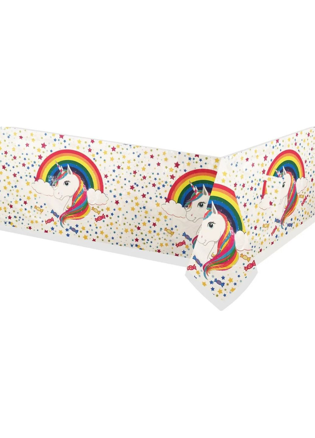 Скатертина "Єдиноріг з райдугой" No Brand (302313205)
