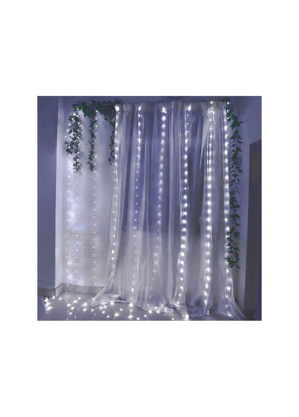 Гірлянда 3*2м на батарейці з USВ ZABI-12 WR TLT (369620191)