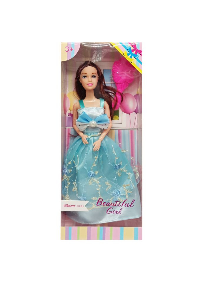 Детская Кукла "Beautiful Girl" D200-216(Blue) в праздничном платье Bambi (321951435)