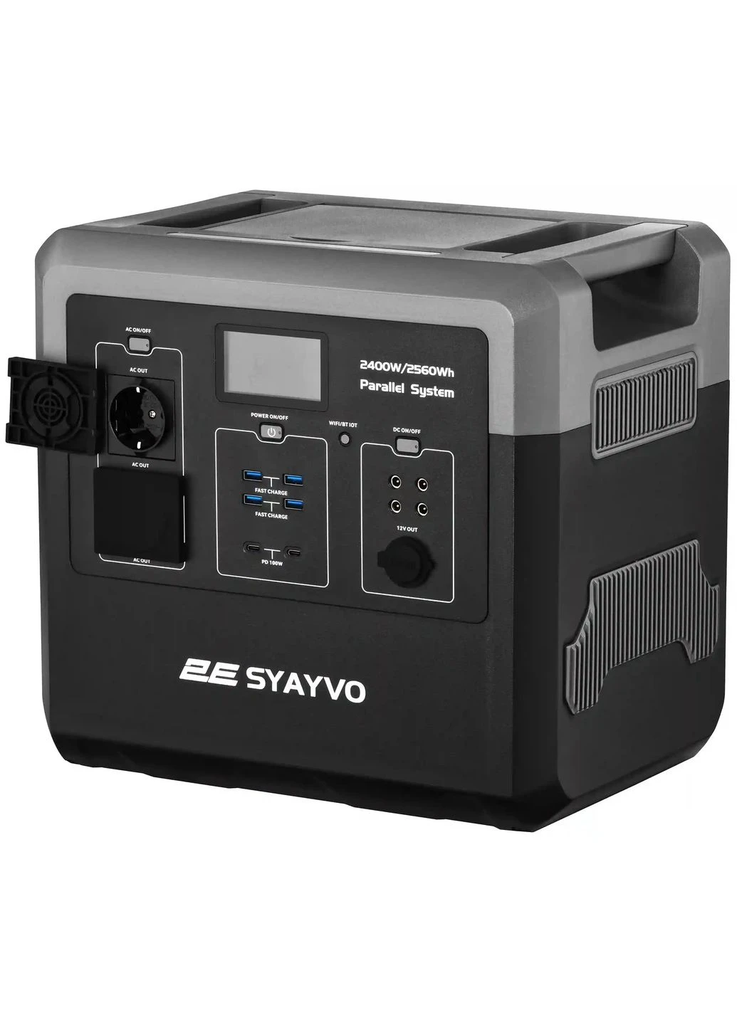 Портативная зарядная станция 2Е Syayvo 2400W, 2560Втч ( PPS24256) 2E (360420741)