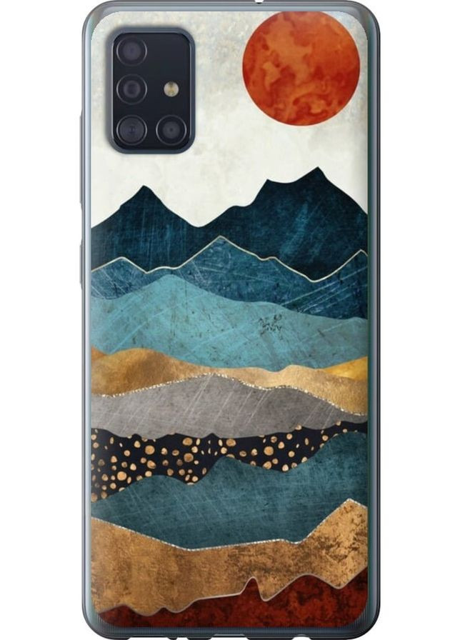 Силіконовий чохол 'Захід гори' для Endorphone Samsung Galaxy A51 2020 A515F (278054209)
