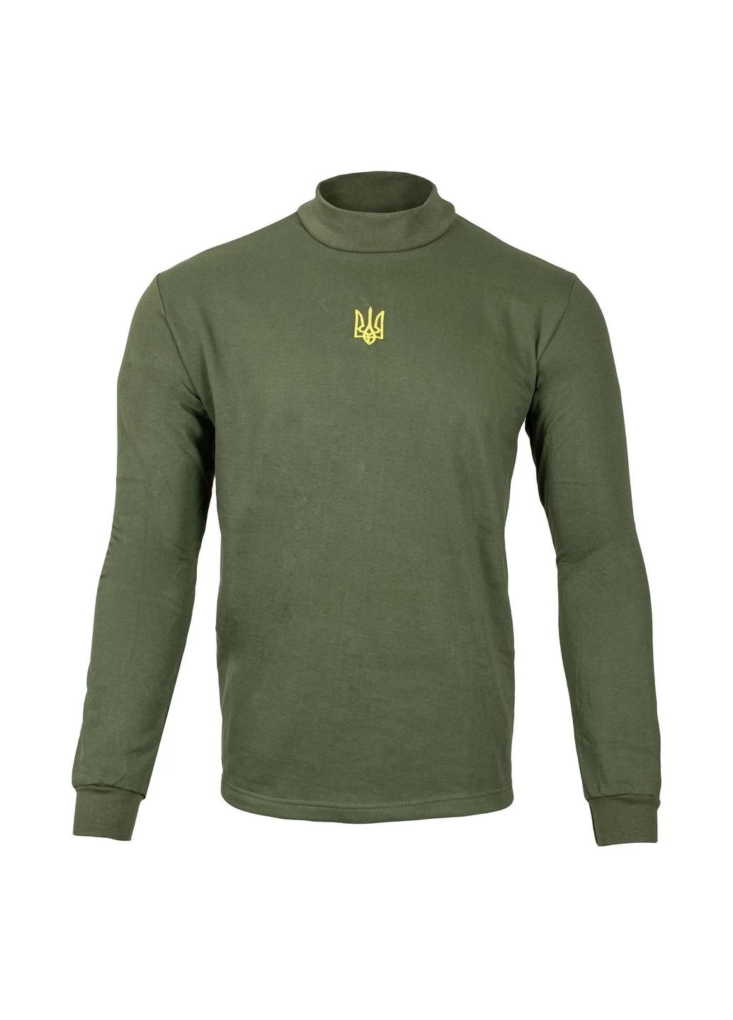 Гольф бавовняний з тризубом, Olive, Vik-Tailor (351347486)