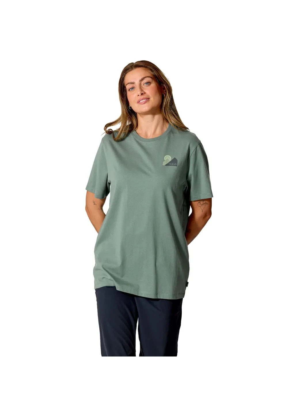 Футболка Stance Vista Tee Wmn Rab - (396702009)