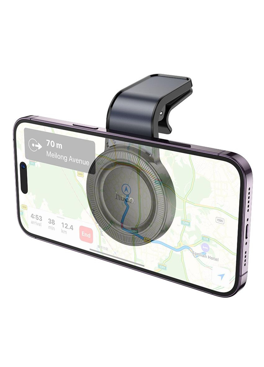 Автотримач для телефона H59 Show ring magnetic car holder (L air outlet) Hoco (369474808)