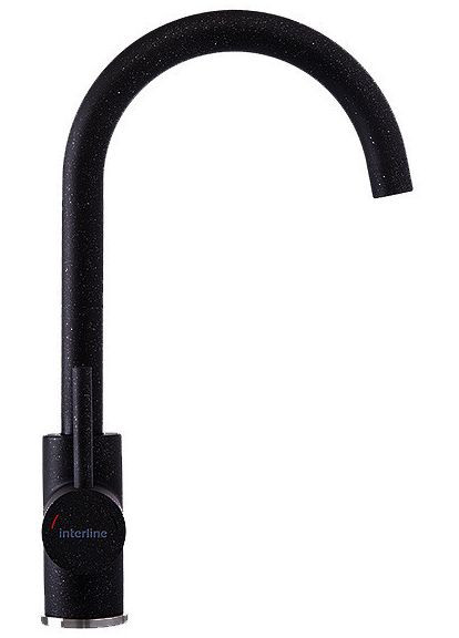 Cмеситель кухонный Tango New Black INTERLINE (337316126)