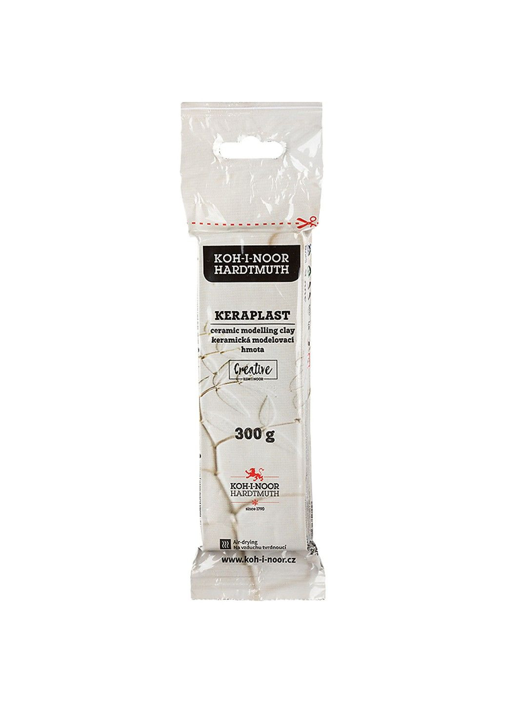 Пластилин скульптурный 300 г. Keraplast белый 1585 Koh-I-Noor (328439857)