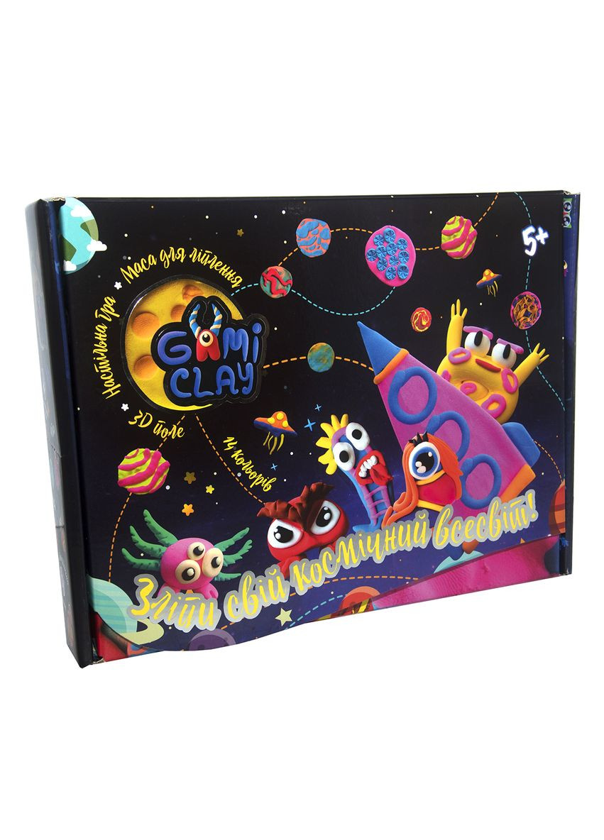 Набор для творчества Gumi Clay 14 упаковок 10 г пластичная масса для лепки 6 цветов для детей Strateg (369758790)