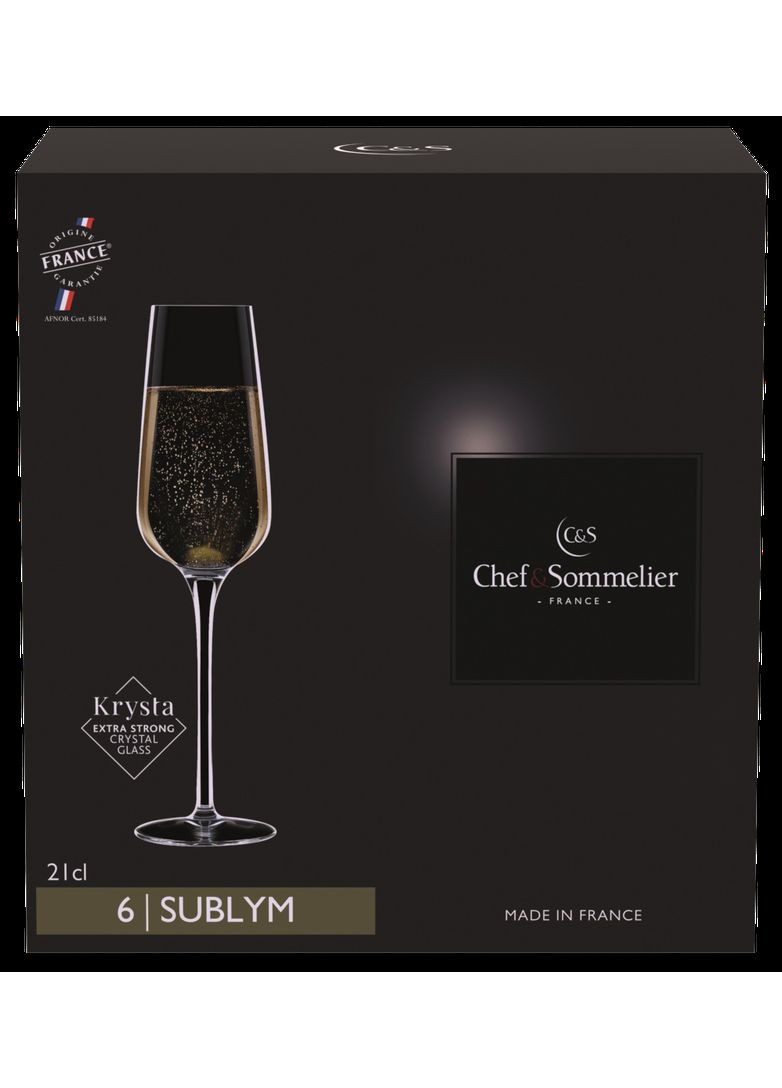 Набір келихів Sublym, 6х210 мл (6551271) C&S (315406868)