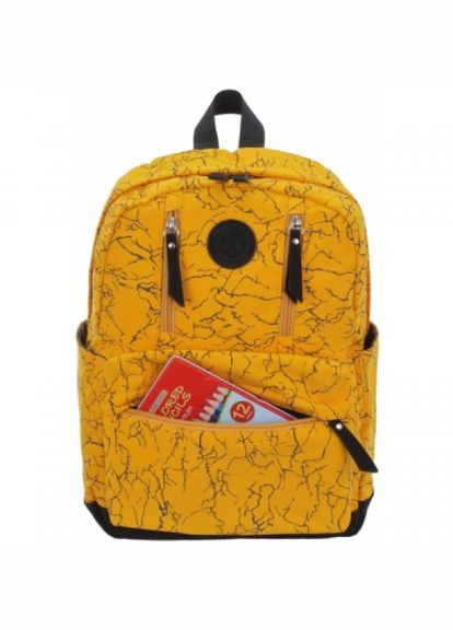 Рюкзак шкільний (O97003) Cabinet fashion 15" жіночий 16 л жовтий (268139391)