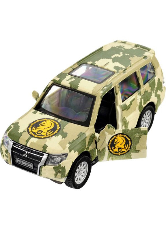 Модель Шеврони Героїв Mitsubishi Pajero 4WD Turbo 47 ОМБр (250361M) TechnoDrive (307436945)