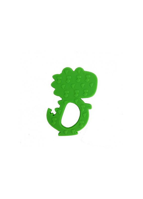 Силиконовый прорезыватель "Дино" MGZ-0415(Green) Mega Zayka (336035867)