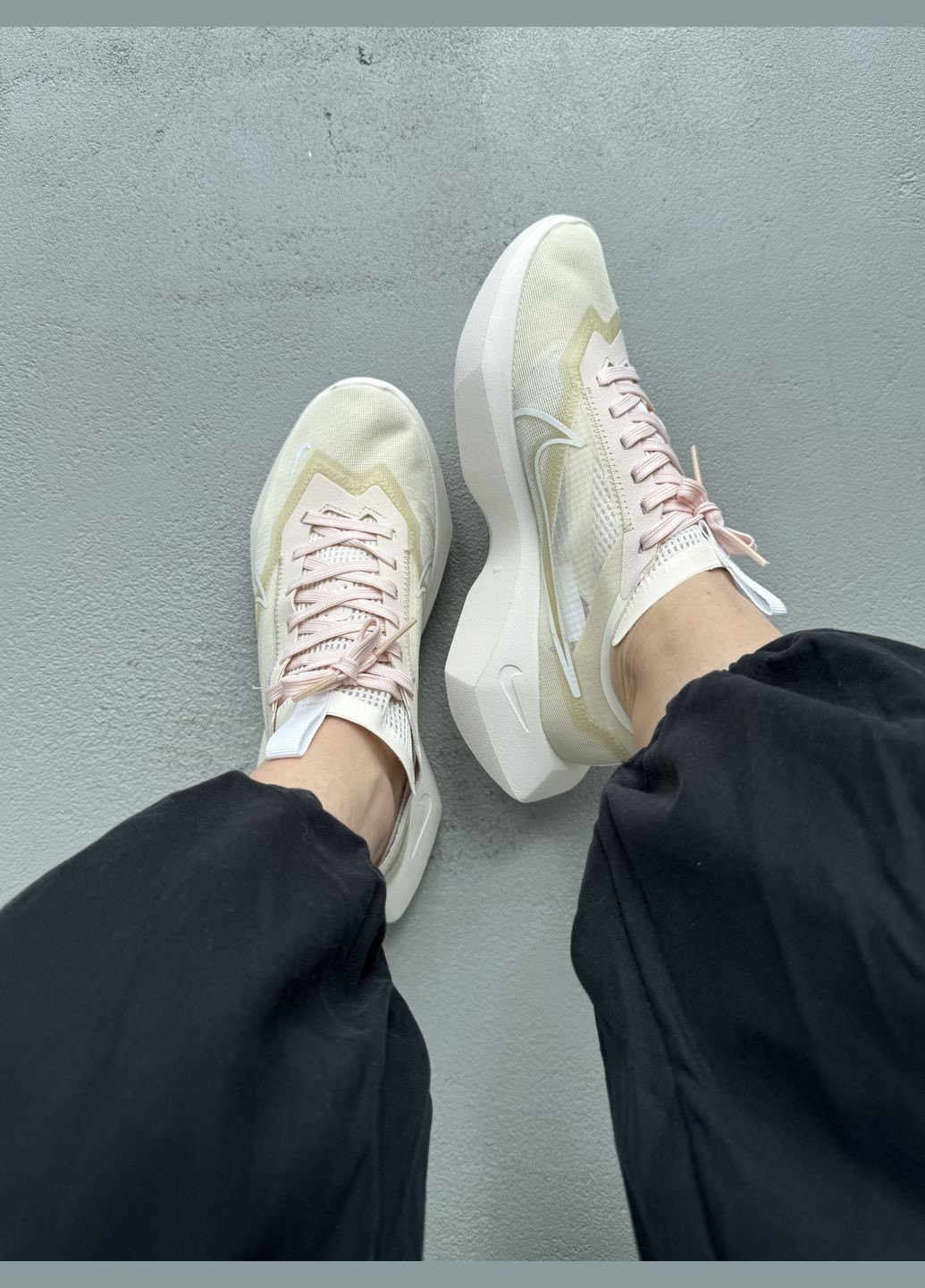 Кроссовки женские Nike Vista Lite beige white | Найк Виста Лайт бежевые белые No Brand бежевые демисезоны (316504453)