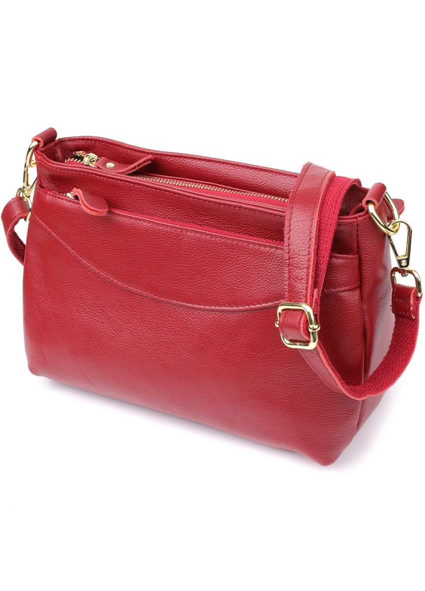 Сумка жіноча з твердим дном з натуральної шкіри 22982 Vintage (348358928)