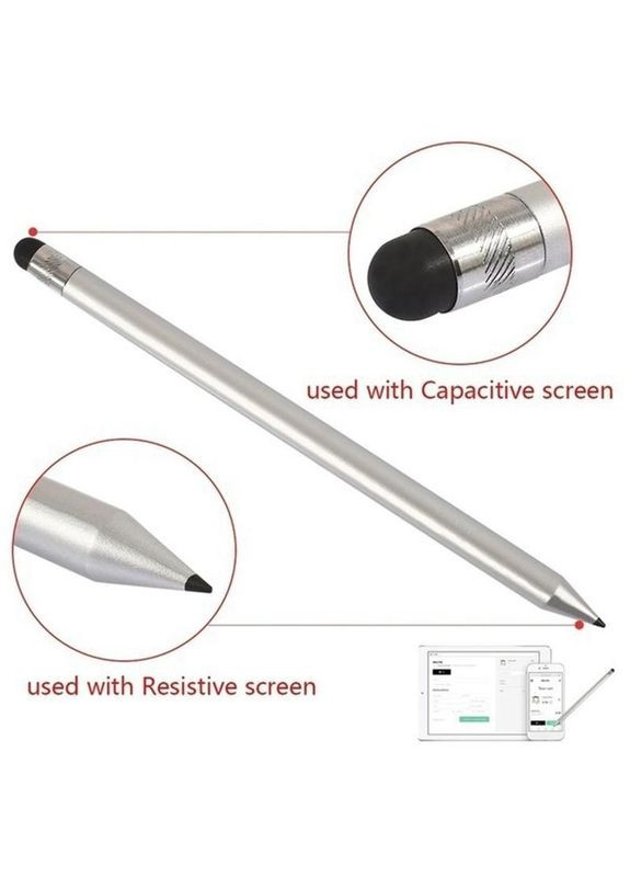 Стилус двухсторонний для рисования Серый (23523343) Bluefield (342122443)