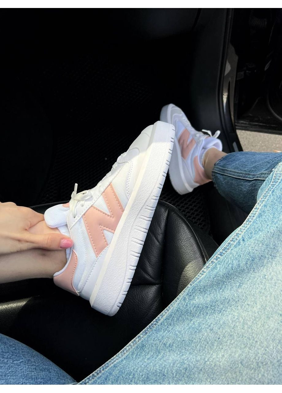КРОССОВКИ ЖЕНСКИЕ NEW BALANCE CT302 WHITE PINK НЬЮ БЕЛАНС CT302 No Brand розовые демисезоны (367173927)