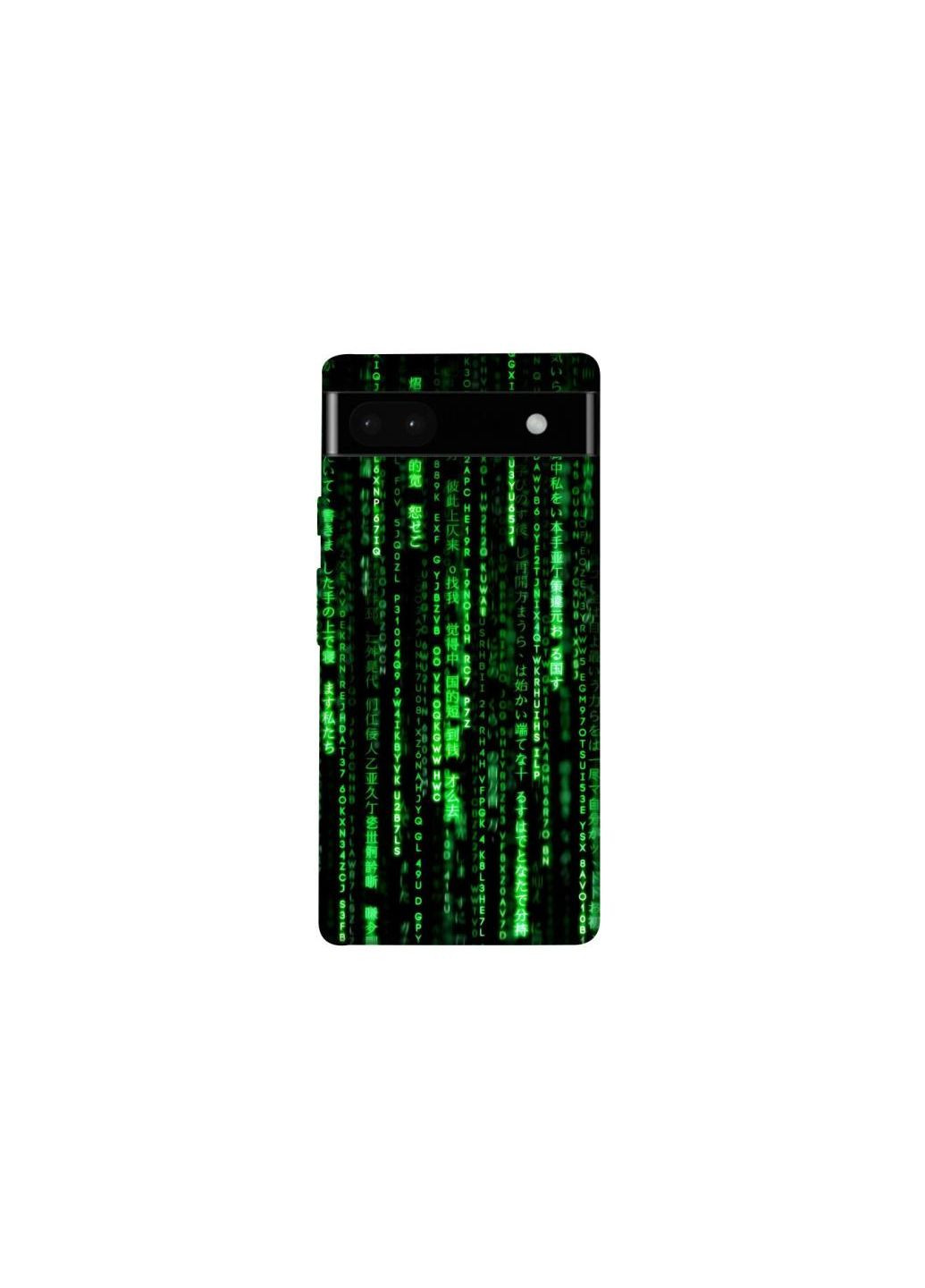 Чохол на Google Pixel 6a Matrix Code Frontalka (361098922)
