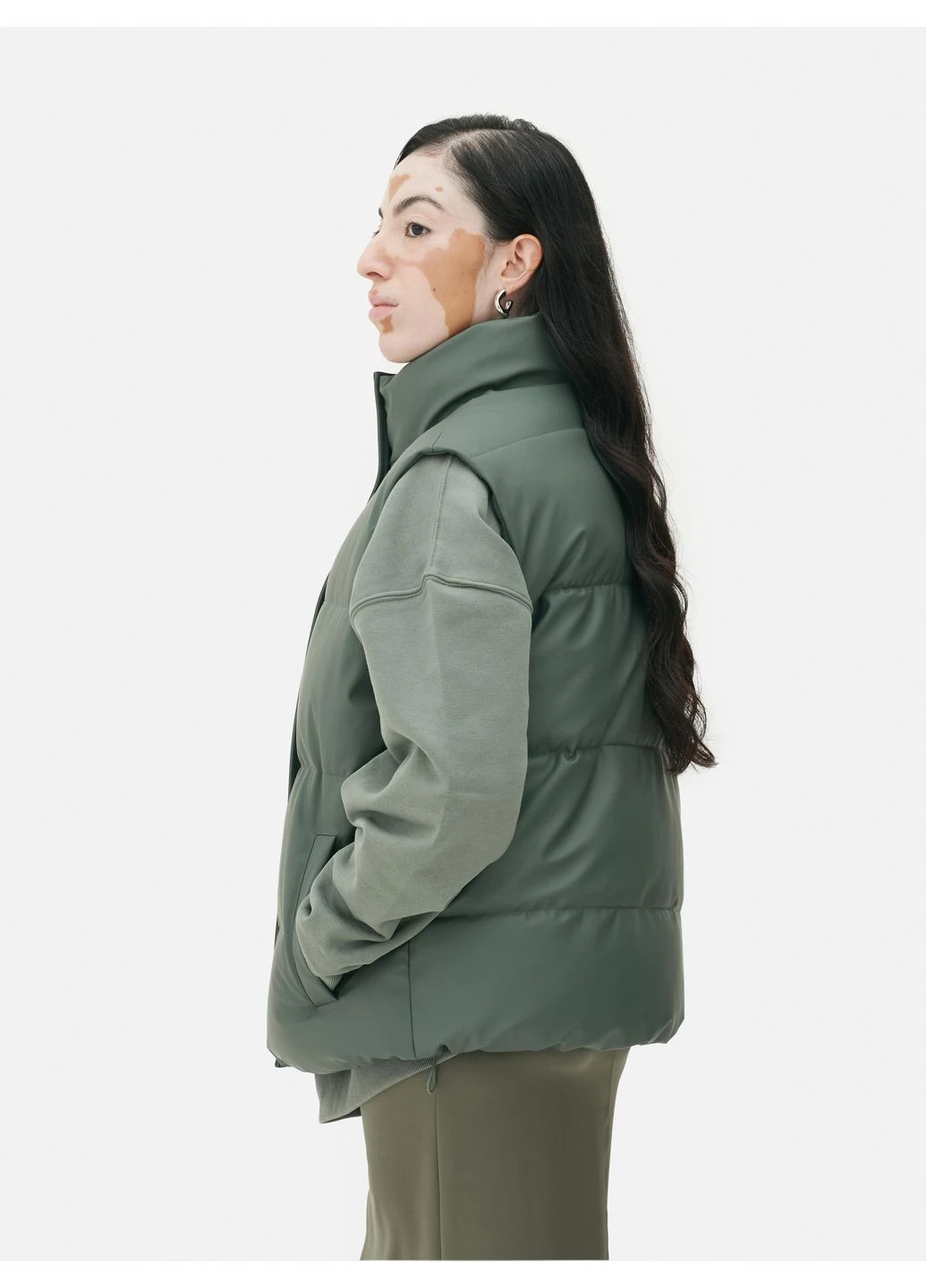 Жилет,бледно-зеленый, Primark (356157927)