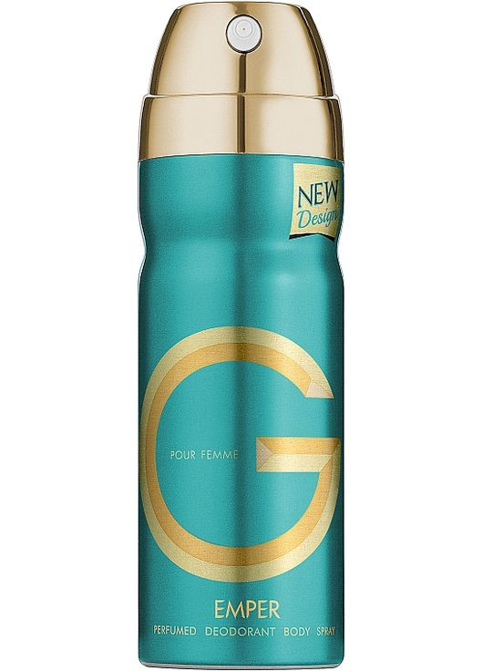 Парфюмерный дезодорант-спрей для тела G Pour Femme Perfumed Deodorant Body Spray 200ml (956416-33476) Emper (368646235)