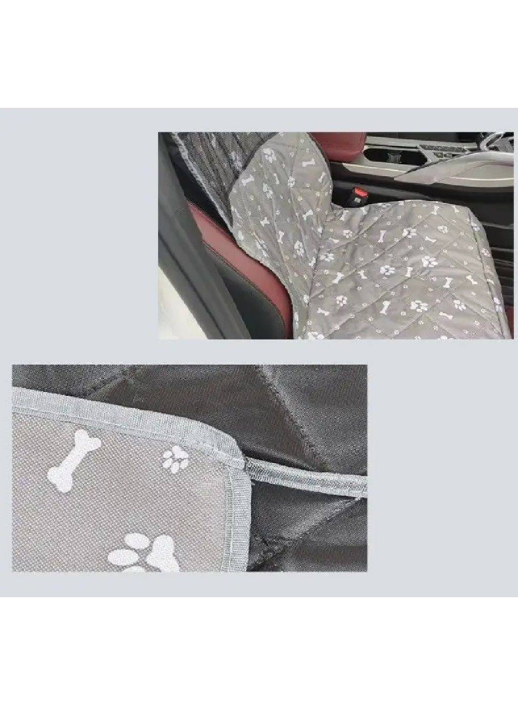 Накидка чохол захисний на переднє сидіння автокрісло в автомобіль для перевезення тварин (476751-Prob) Без кишень Unbranded (290250843)