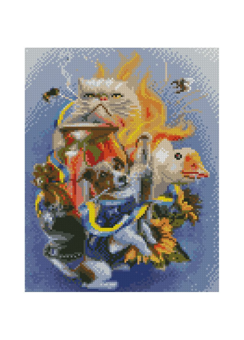 Алмазна мозаїка Українські бойові тварини см для творчості рукоділля картина стразами Strateg (369761216)